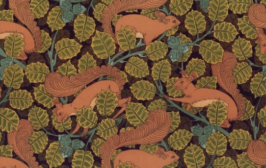 Combineer dieren- en art deco motieven voor een gedurfde look